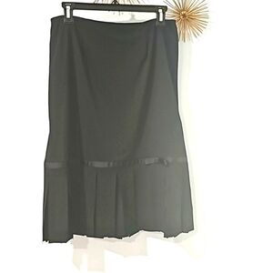 Dressbarn formal Occasion Skirt Black size  10 nwot